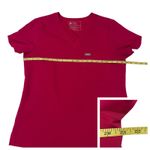 FIGS Catarina One-Pocket Scrub Top™ - Pink - Large Photo 2