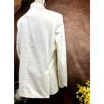 Zadig & Voltaire Vina Coton Blazer - Cream- size 40 (4) Photo 12