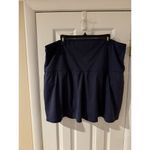 Lands End Swimsuit Skirt Bottom Size 26W Navy Blue Built In Briefs Modest Photo 5