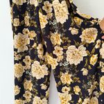 Xhilaration Black and Yellow Slit Maxi Jumpsuit Photo 6