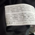 Mango NWOT Black 100% Genuine Leather Zipper Moto Jacket Coat Size XXS Photo 5