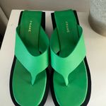 frame denim NWOT FRAME Le Ocean Wedge Flip Flop Photo 1