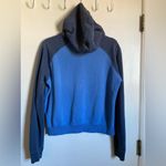 Nike The Athletic Dept Rare Vtg. Navy Zip Up Long Sleeve Hooded Sweatshirt #Pk Photo 9
