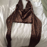 ZARA NWT  cheetah halter top Photo 0