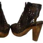 Five Worlds Ana Open Toe Heeled Sandals Size 7 NWOB Brown Photo 4