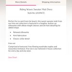 Free People  Beach • Riding Waves Sweater Midi Dress Photo 4