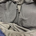 SheIn Black One Piece Plunging Neckline with Tie and Razorback Swimsuit- Large Photo 11