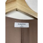 Babaton  Aritzia Wallace Light Brown Wrap Dress Size S Short Sleeve‎ V-Neck Photo 2