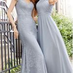 Hayley Paige Occasions 5761 Tulle Cap Sleeve Gown Photo 1