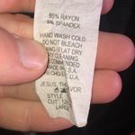 Reborn J black dress mini knee length dress lace sides size large loose … Photo 4