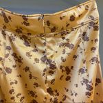 ZARA Floral Printed High Waisted Midi Skirt and Long Sleeve Crop Top Photo 10