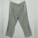 Roberto Cavalli  cropped Riding Pants Satin‎ detail Steel Size S $875 Photo 7