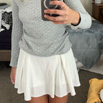 Gilly Hicks  Tennis Skirt white Photo 0