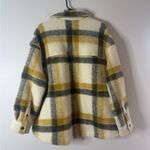 ALLSAINTS  Fenix Check Jacket in Ecru White & Mustard size 10 Photo 6