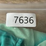 April Cornell Dress L Green Aqua Tie Dye Striped Ruffle Maxi Resort Beach Boho Size L Photo 6