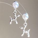 Handmade cute retro y2k ballon dog earrings 🐶🎈 Photo 1