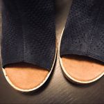 Toms NWOT Suede Peep Toe Booties - Women 7.5 - Blue Photo 2