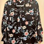 Candie's Candie’s Floral Chiffon Work Blouse (EUC) Medium Photo 0