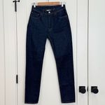 Acne Studios NWT Melk Jeans Size 26 Indigo Blue Straight Leg Tapered Raw Denim Photo 1