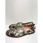 Madewell  The Alex Loafer Size 5 in Deep Woodland Multi Snake Embossed Leather Photo 1