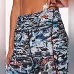 Lululemon Break Free Tight Legging 25”Culture Clash Starlight Black Sz4 Like New Photo 8