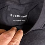 Everlane Black T Shirt Dress Short Sleeve Pocket Midi Size S Photo 2