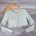 Princess Polly Princess‎ polly sage green cropped cardigan Photo 1