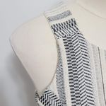 BCBGeneration black multi jacquard crop top size 2 Photo 1