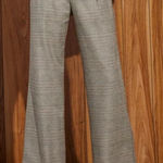 Alice + Olivia classic afterglow Virgin wool blend Houndstooth pleated trouser 0 Photo 0