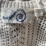 Anthropologie  Rosie Neira Nansen Pointelle Knit Cream Cardigan Sz XS Photo 11