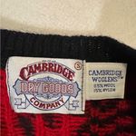 Cambridge Dry Goods Red and Black Wool Sweater Size undefined Photo 2