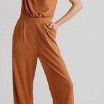 Free People  Avery One-Shoulder Jumpsuit size 6 Photo 0