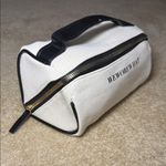 We Wore What  Cream Canvas Makeup Bag Photo 1