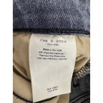 Rag and Bone  Cate Mid-Rise Ankle Skinny Jeans‎ Grey Snake Print Distressed 24 Photo 5