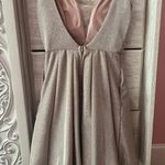 Silver Sparkling Hoco Dress Size XS Photo 2