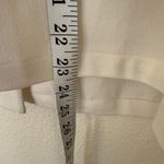 Chico's ‎ Blazer Square-Cut Crepe Jacket Size 3/XL Ivory Career Office Business Photo 10