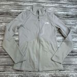 The North Face  Women's Full Zip Track Jacket XS Extra Small Oatmeal Beige Cream Photo 13