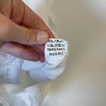 Tempo Paris Jacket Womens Small Medium White Linen Hooded Button Front Italy Photo 9