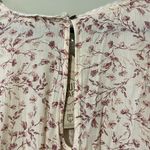 True Craft  sz small creme and pink romper with pockets long sleeve elastic waist Photo 4