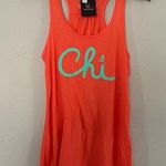 🦋 NWT Rock N Roll Marathon Series Chicago Halter Tank Top Running Workout Large Orange Photo 0