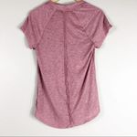 Free People Rose Pink Cotton Clementine V-Neck T-Shirt Photo 3