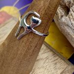 Cat Sterling Silver Ring Size 7 Silver Photo 4