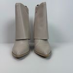 Steve Madden  Bone Liddy Folder Over Boots Stacked Heel Size 9.5 Photo 6