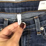 Rag and Bone Capri Ripped Hem Denim Blue Jeans in Hampton W1526K520HAM Size 26 Photo 5