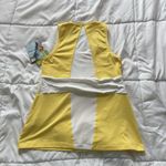 Vintage NWT Womens Size Medium Tennis Golf Tank Top Yellow Outdoor Activewear Photo 8