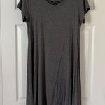 Dark Gray Short Sleeve Dress Size M Photo 1