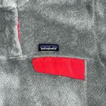 Patagonia  Re-Tool Snap-T Fleece Pullover - Women's Medium - Grey and Pink Coral Photo 1