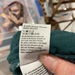 American Eagle Cute  evergreen eyelet faux button front crop top Photo 5