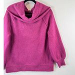 Free People Womens Sweater Purple Echo Beach Cowl Neck Wool Blend Pullover Small Photo 4