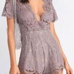 Tobi  Lace Vneck Romper  Photo 0